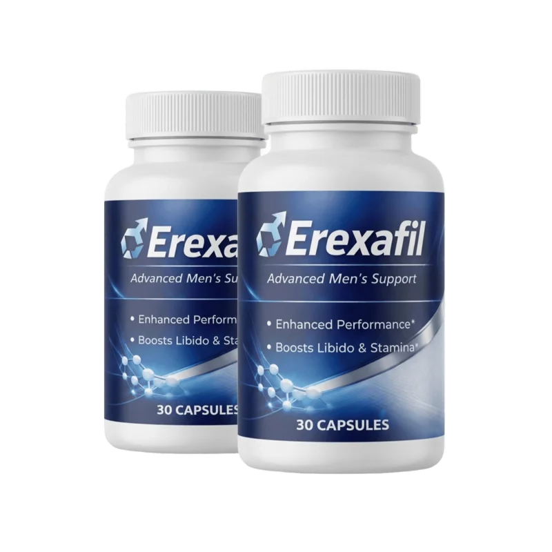 Erexafil Natural Men's Wellness Formula — 2 Bottle / 60 Day Pack