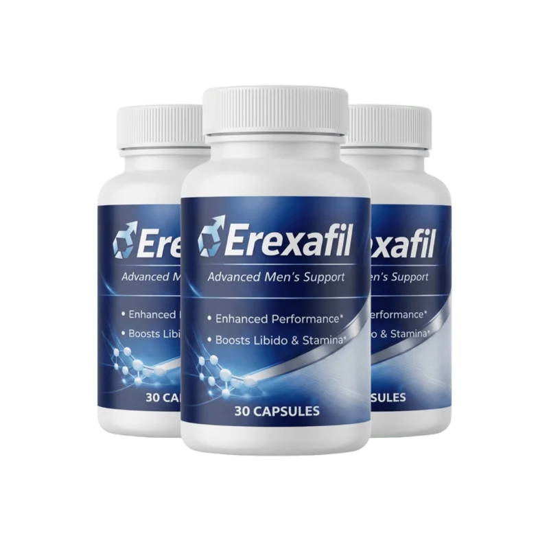 Erexafil Natural Men's Wellness Formula — 3 Bottle / 90 Day Pack