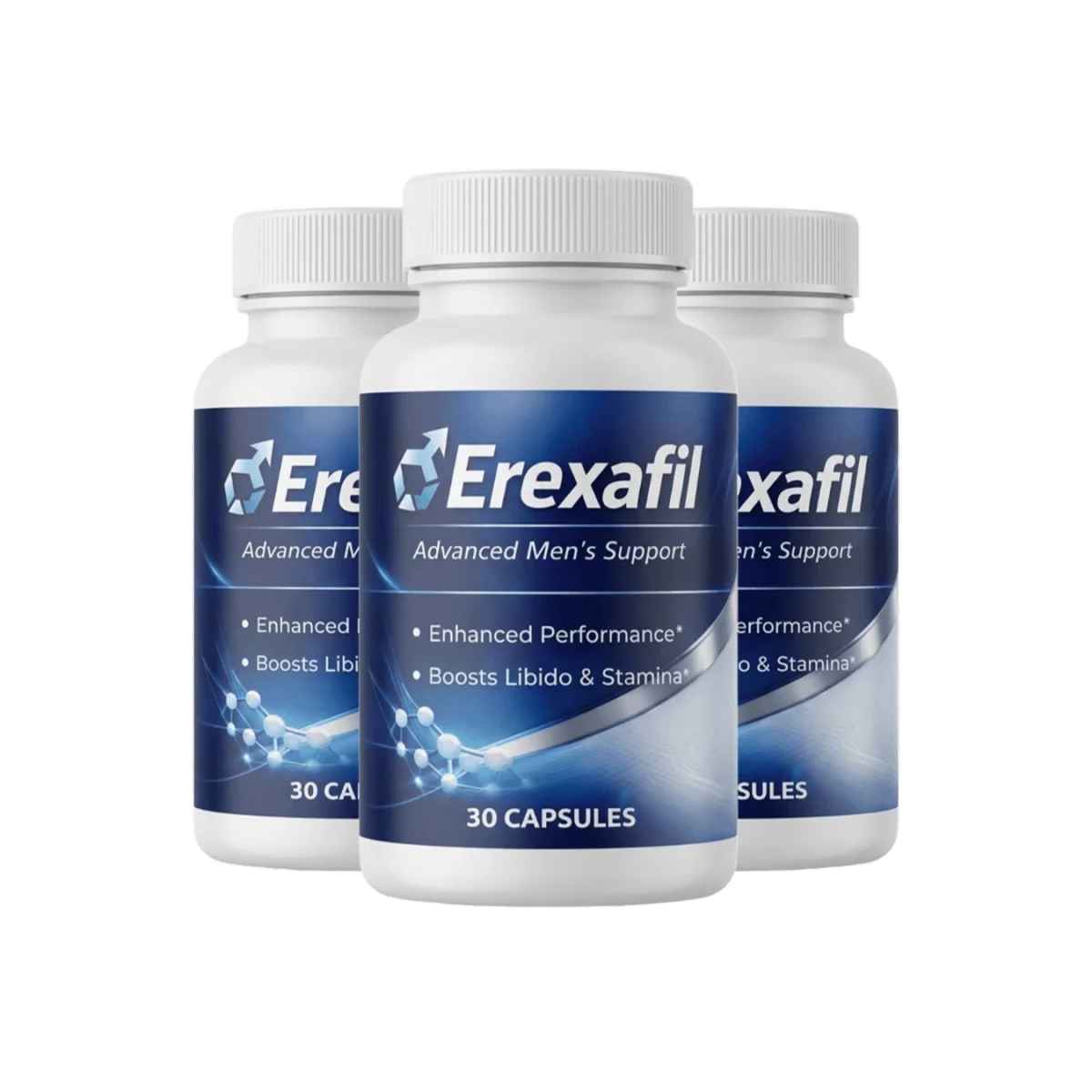 Erexafil Natural Men's Wellness Formula — Front Label